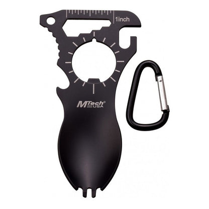 Mtech Mt-958bk Stainless Steel Spork Multi Tool.