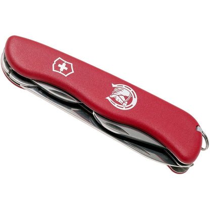 Navaja Victorinox Equestrian Rojo12 Funciones 0.8583 Con grabado Laser en Hoja