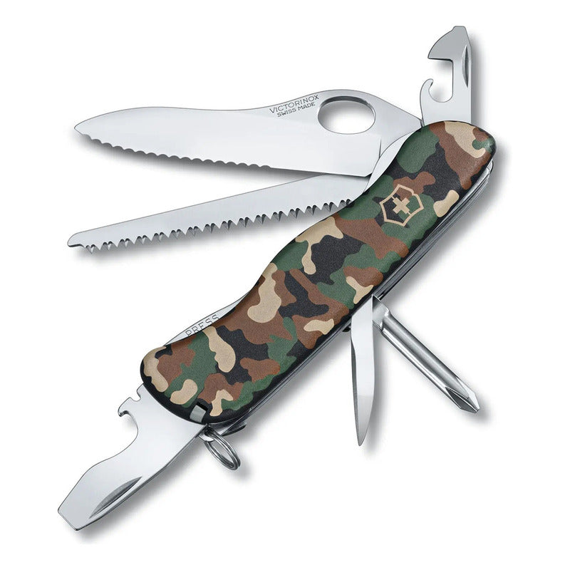 Navaja Grande Suiza Trailmaster Victorinox Color Verde