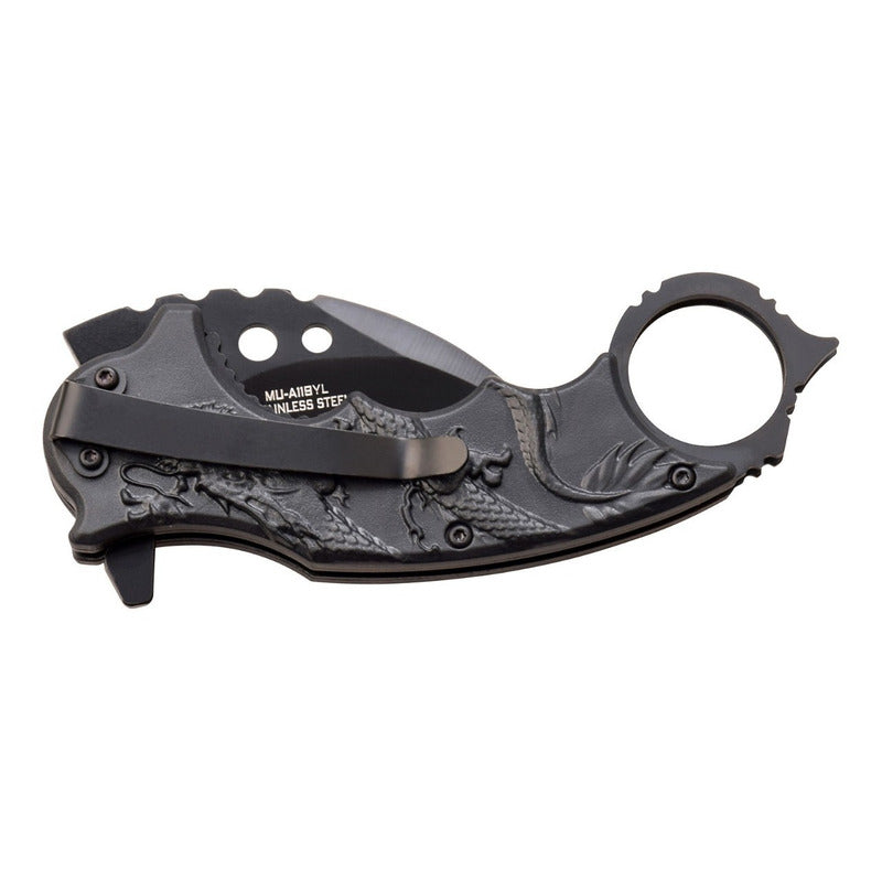 Navaja Master Usa Dragon Karambit Tactical Con Tu Nombre