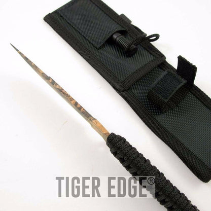 Cuchillo De Caceria Survivor Camo Hk-797