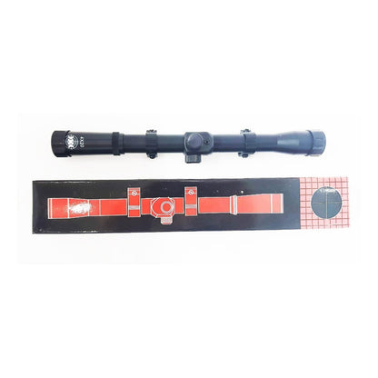 Mira Telescópìca 4x20 Con Monturas Para Riel Op4