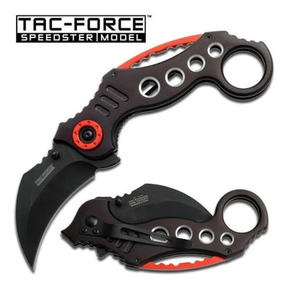 Navaja Karambit Asistida Tac-force Con Tu Nombre En La Hoja