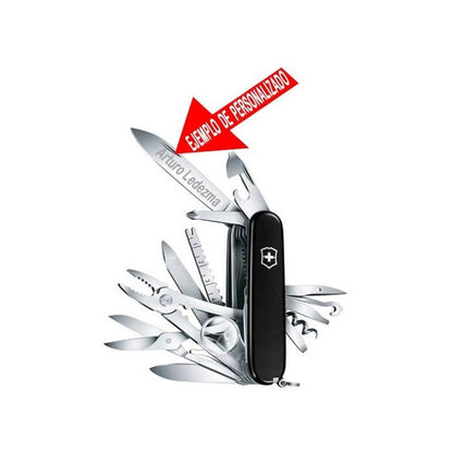 Navaja Victorinox Swiss Champ Roja 33 Usos 1.6795.3+grabado