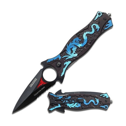 Navaja Asistido Por Resorte -tac-force- Tf-707bl