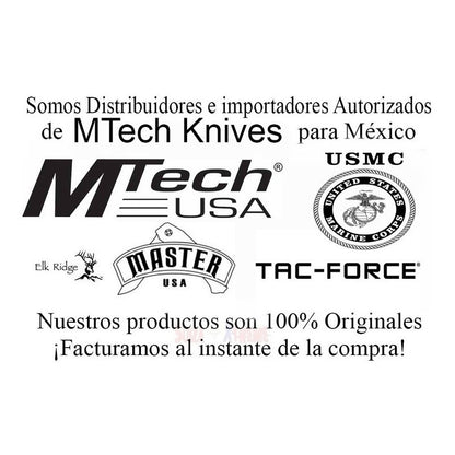 Navaja M-tech Tactica Con Apertura Asistida Por Resorte con Personalizado Laser en la Hoja