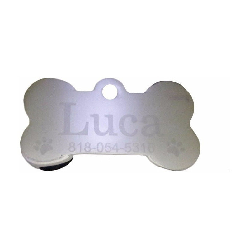 Placa Tag Mascota, Perro,   A/inox  Exc Calidad Envío Gratis