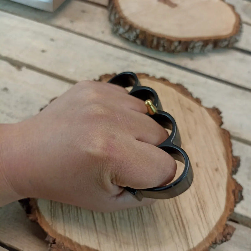 Manopla Boxer De Acero Inoxidable Defensa Personal Pk-809b