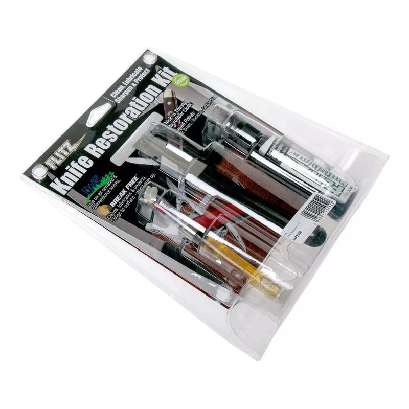 Kit De Mantenimiento Y Restaurador De Navajas Flitz