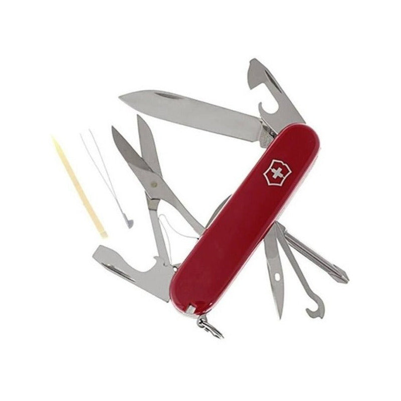Navaja Victorinox  Super Tinker 1.4703 Con Funda Y Cordón