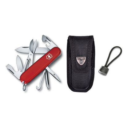 Navaja Victorinox  Super Tinker 1.4703 Con Funda Y Cordón