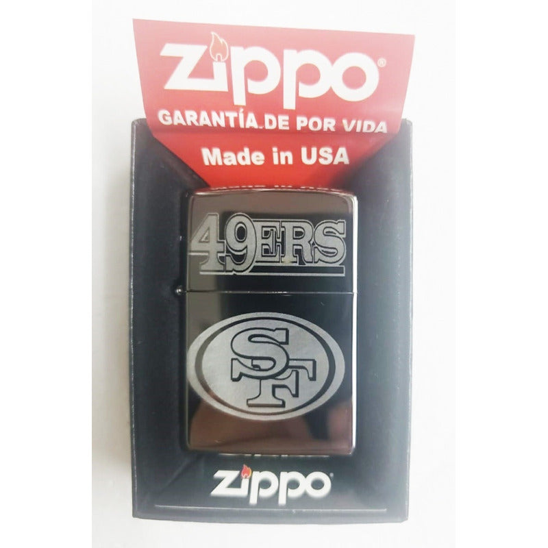 Encendedor Zippo Espejo Se Graba Tu Equipo Favorito Nfl, Etc