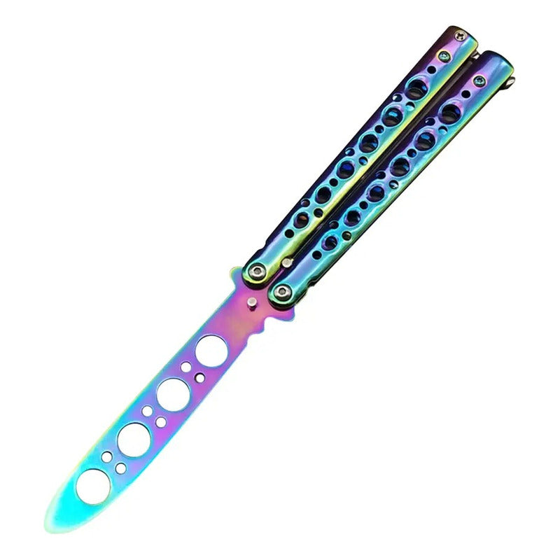 Cuchillo Navaja Tactica De Entrenamiento Mariposa Balisong
