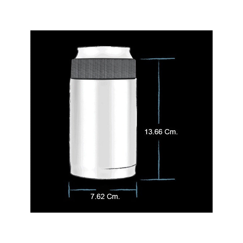 Portalatas Marca Grizzly Bote Tradic De 355 Ml Personalizado