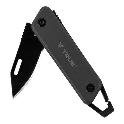 Navaja Plegable Modern Key True Utility De Bolsillo Gris