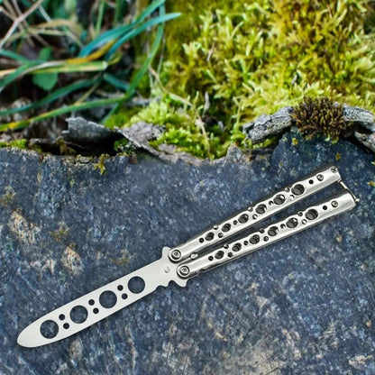 Cuchillo Navaja Tactica De Entrenamiento Mariposa Balisong