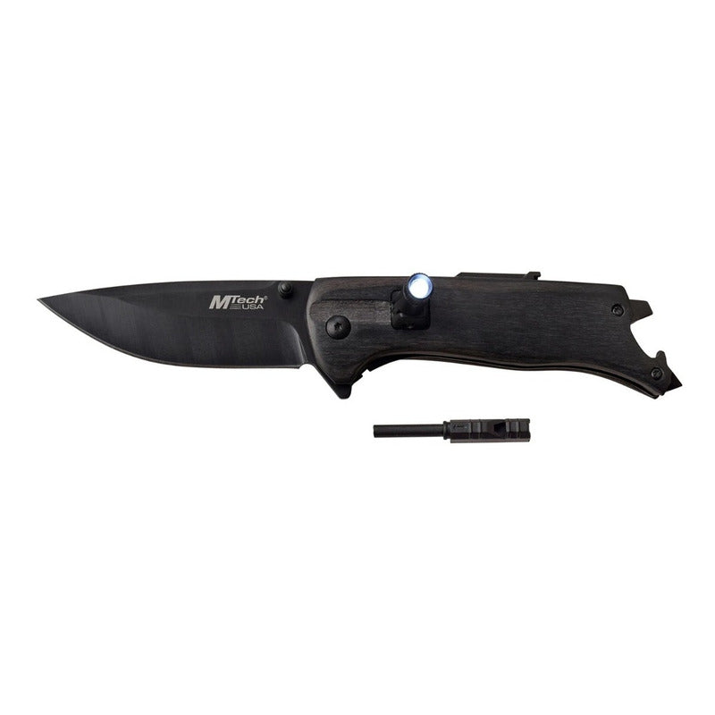 Mt1082bk Mtech Linerlock Navaja De Bolsillo Negra