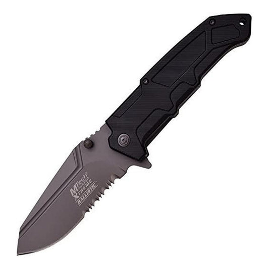 Navaja M-tech Tactica Con Apertura Asistida Por Resorte con Personalizado Laser en la Hoja
