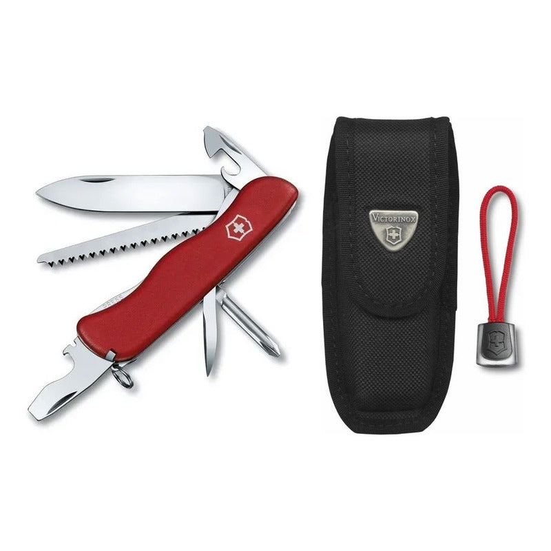 Navaja Victorinox Trailmaster, 111 Mm, Con Funda de Nylon Y Cordon