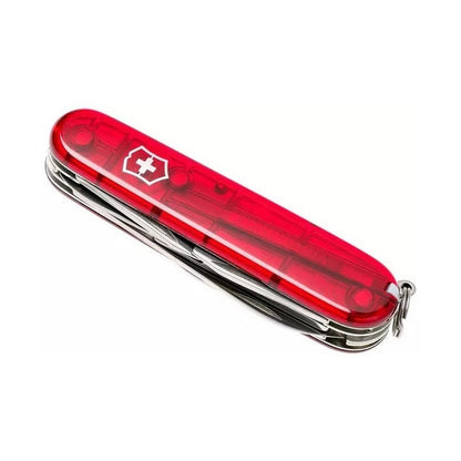 Navaja Climber Roja 14 Usos Victorinox Con Funda, Cordón y Grabado Laser en Hoja