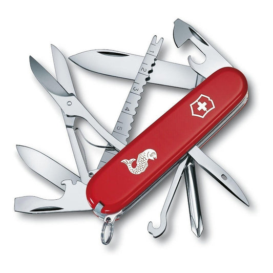 Navaja Victorinox  Fisherman Roja  1.4733.72 De 18 Funciones