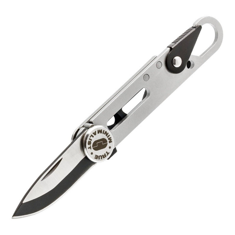 Navaja Plegable Minimalist True Utility De Bolsillo Gris