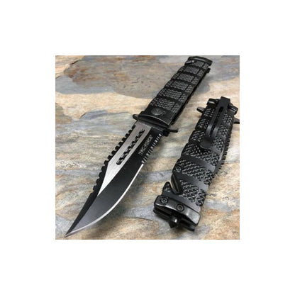 Navaja Asistida Por Resorte -tac-force - Tf-710bk