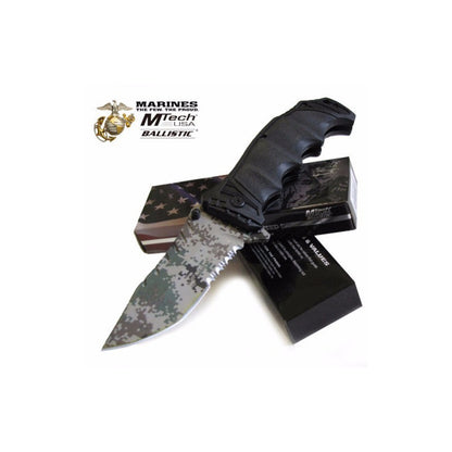 Navaja Tactica Mtech Battalion Marines Con Licencia Oficial