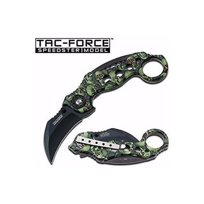 Navaja Tac Force Karambit Claw Asistida Por Resor 3 Colores