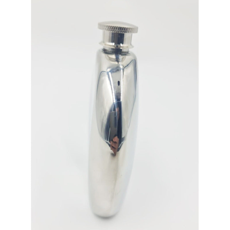 Licorera Acero Inoxidable 6 Oz De Alta Calidad Muy Elegante