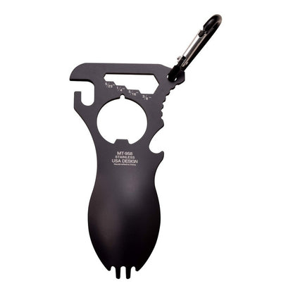 Mtech Mt-958bk Stainless Steel Spork Multi Tool.