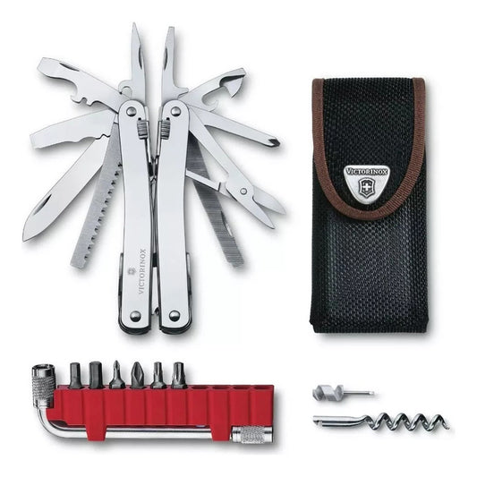 Victorinox Swiss Tool Spirit X Plus, Funda De Nylon, 35 Usos