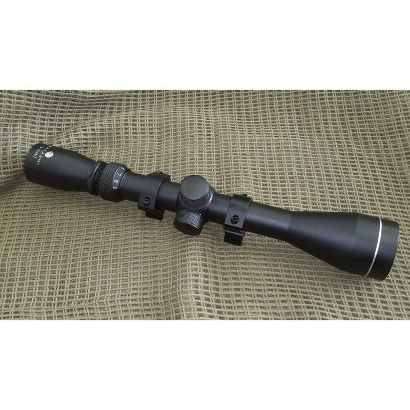Mira Telescopica 3-9x40 Nakashi Para Armas Deportivas