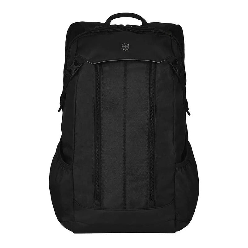 Mochila Altmont Slimline Laptop Backpack Victorinox 606739 Color Negro Diseño De La Tela Liso