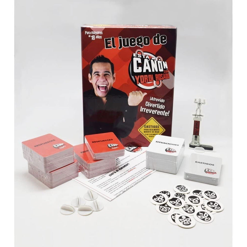Juego De Mesa Novelty De Está Cañón Con Yordi Rosado