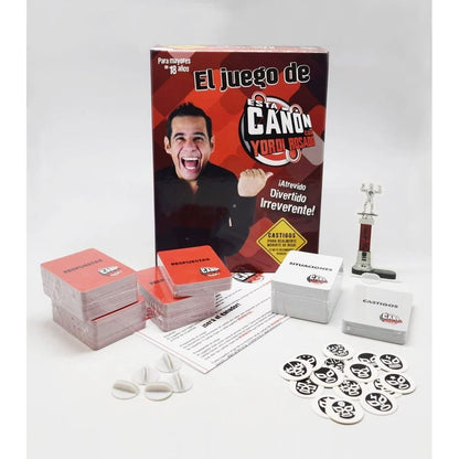 Juego De Mesa Novelty De Está Cañón Con Yordi Rosado