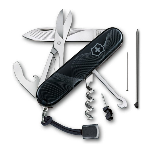 Victorinox Navaja Compact Dark Wave Personalizada Con Laser