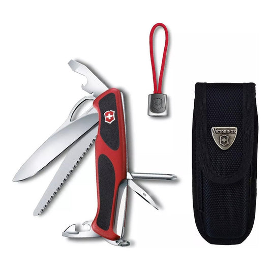 Navaja Suiza Victorinox Ranger Grip 78 Con Funda Y Cordón Vx
