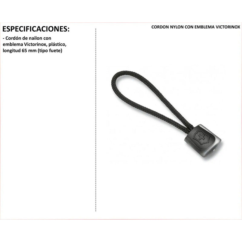 Navaja Victorinox Swisschamp, Funda Nylon Y Cordon + Grabado