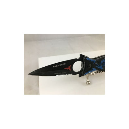 Navaja Asistido Por Resorte -tac-force- Tf-707bl