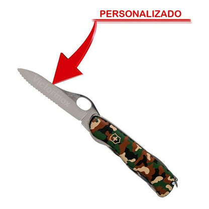 Navaja Victorinox Military One Hand 0.8463.mw94 +grabado
