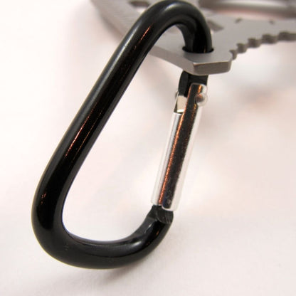 Cubiertos Campismo Llavero C/calibrador, Multiherramienta