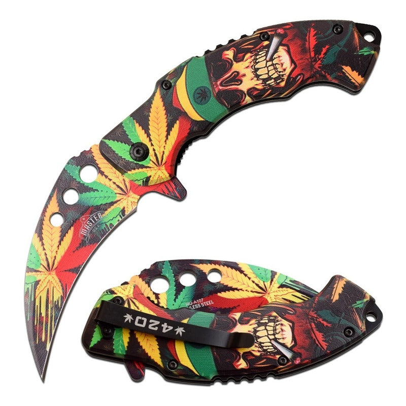 Masters Usa Mu-a107 Cuchillo Asistido Por Resorte