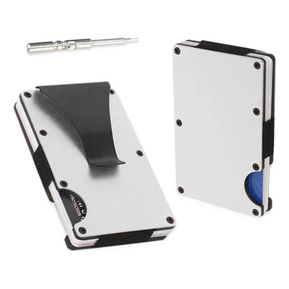 Money Clip Color Plata P/tarjetas Y Billetes Envío Gratis