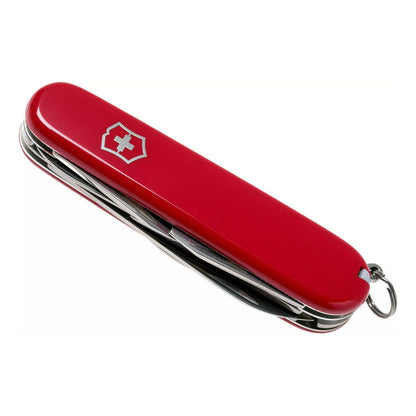 Navaja Multiherramienta Victorinox Navaja Super Tinker 1.4703 Roja Con 14 Funciones Color Rojo