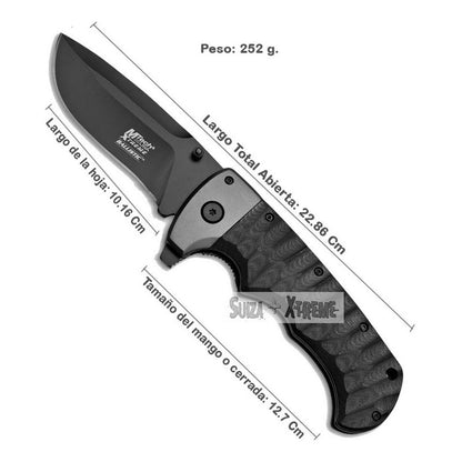Navaja Plegable Mtech Heavy Duty Ballistic Apertu Resorte