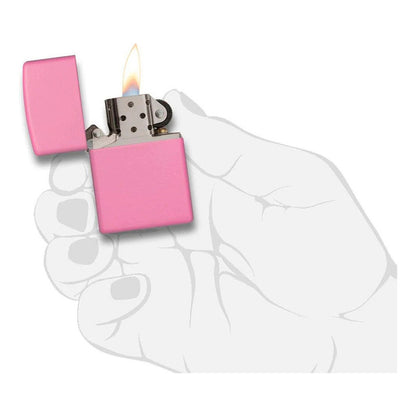 Encendedor Zippo Regular Rosado Mate