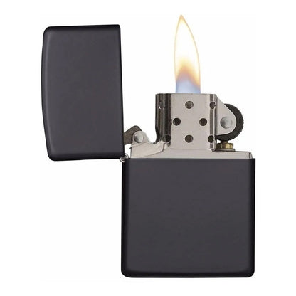 Zippo Original Negro Matte Personalizado Con Logo O Leyenda