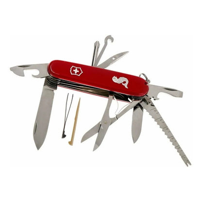 Navaja Victorinox  Fisherman Roja+personalizado 1.4733.72