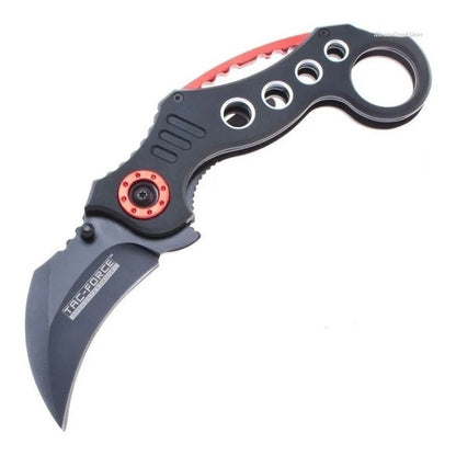 Navaja Karambit Asistida Tac-force Con Tu Nombre En La Hoja